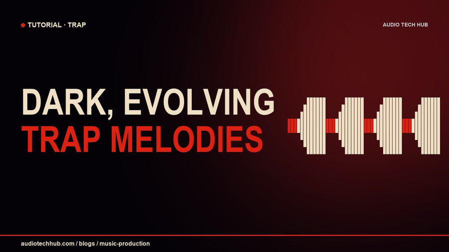 How to make dark, evolving trap melodies