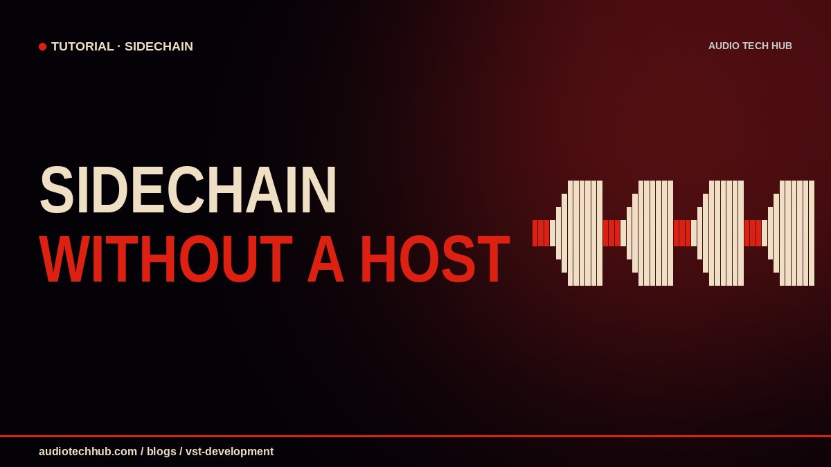 Sidechain without a host DAW — HISE tutorial · Audio Tech Hub