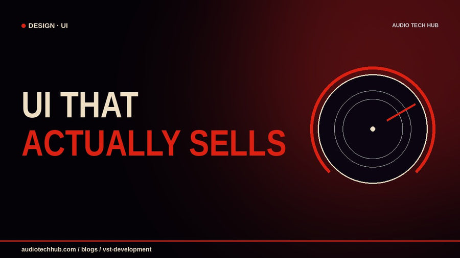 VST plugin UI that sells — macros & tooltips · Audio Tech Hub