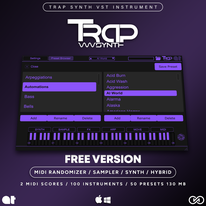 TrapSynth VST FREE VERSION