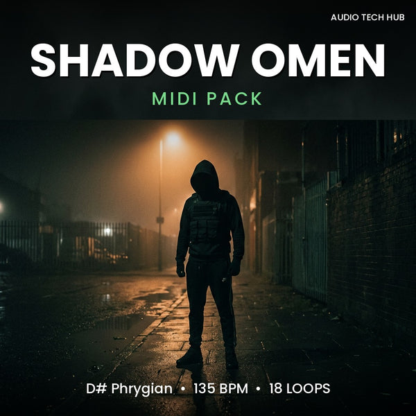 Shadow Omen: Drill MIDI Pack (D# Phrygian, 135 BPM)