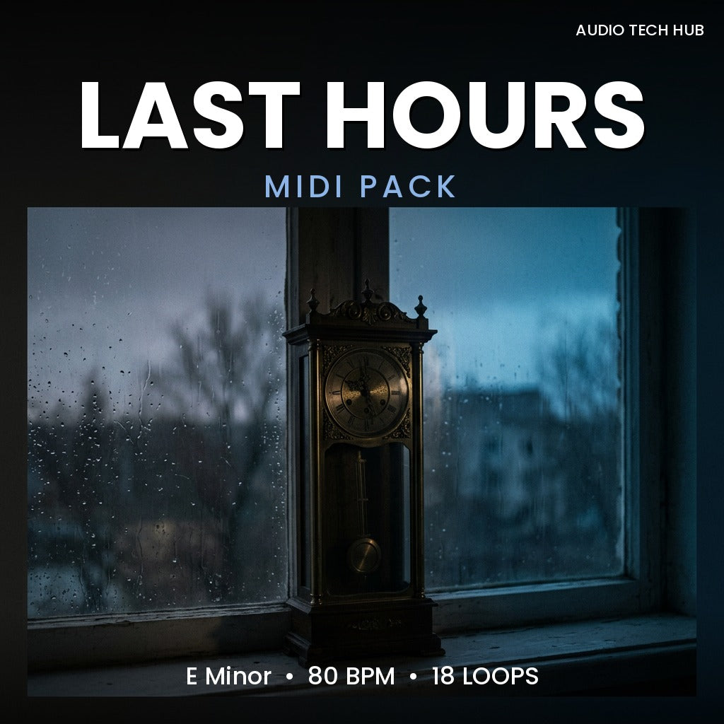 Last Hours: Emo Rap MIDI Pack (E Minor, 80 BPM)