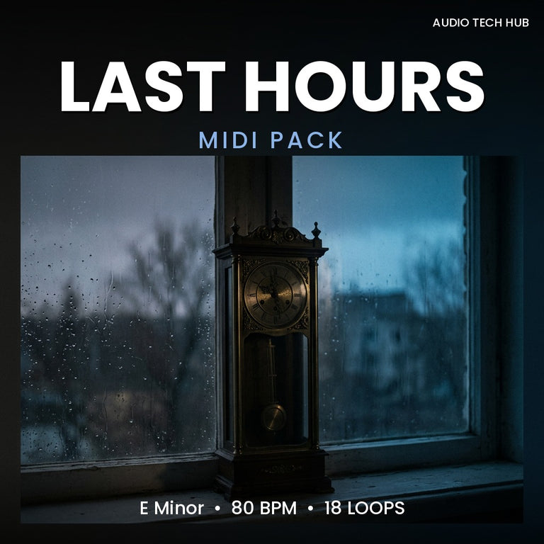 Last Hours: Emo Rap MIDI Pack (E Minor, 80 BPM)