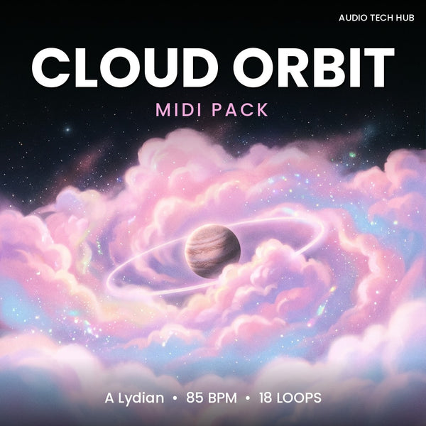 Cloud Orbit: Lo-fi MIDI Pack (A Lydian, 85 BPM)