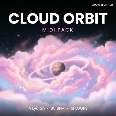 Cloud Orbit: Lo-fi MIDI Pack (A Lydian, 85 BPM)