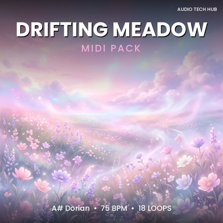 Drifting Meadow: Pluggnb MIDI Pack (A# Dorian, 75 BPM)