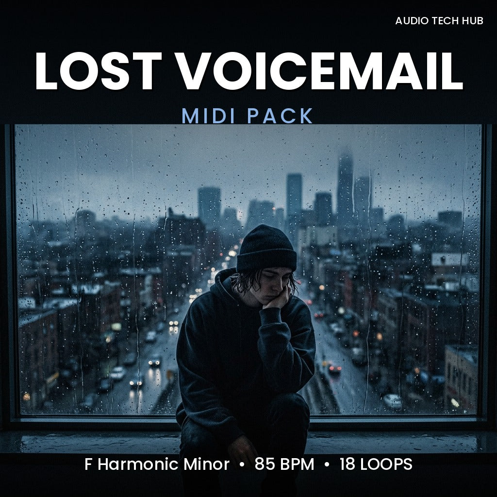 Lost Voicemail: Emo Rap MIDI Pack (F Harmonic Minor, 85 BPM)
