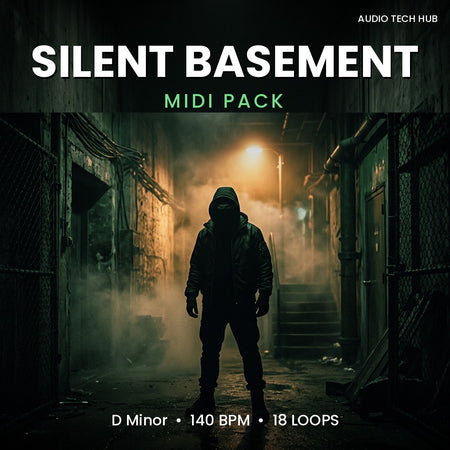 Silent Basement: Drill MIDI Pack (D Minor, 140 BPM)