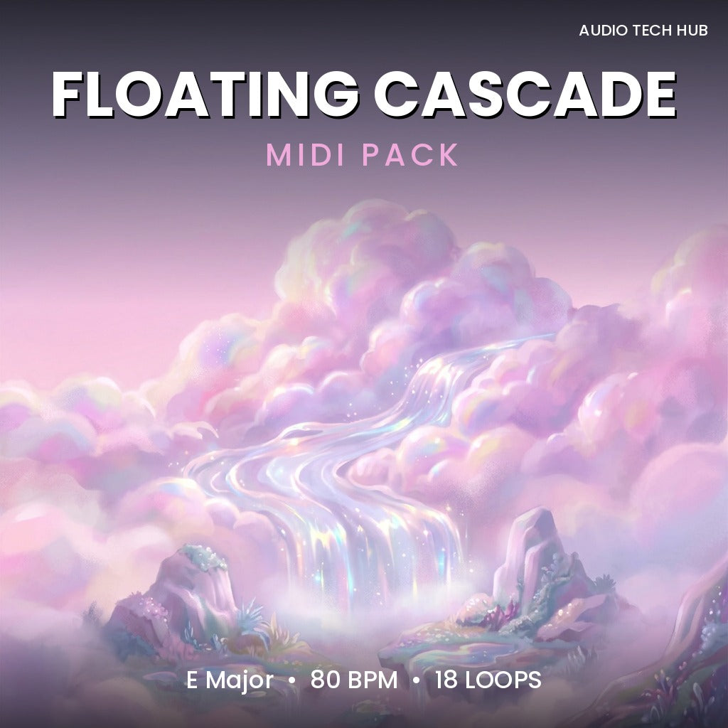 Floating Cascade: Lo-fi MIDI Pack (E Major, 80 BPM)