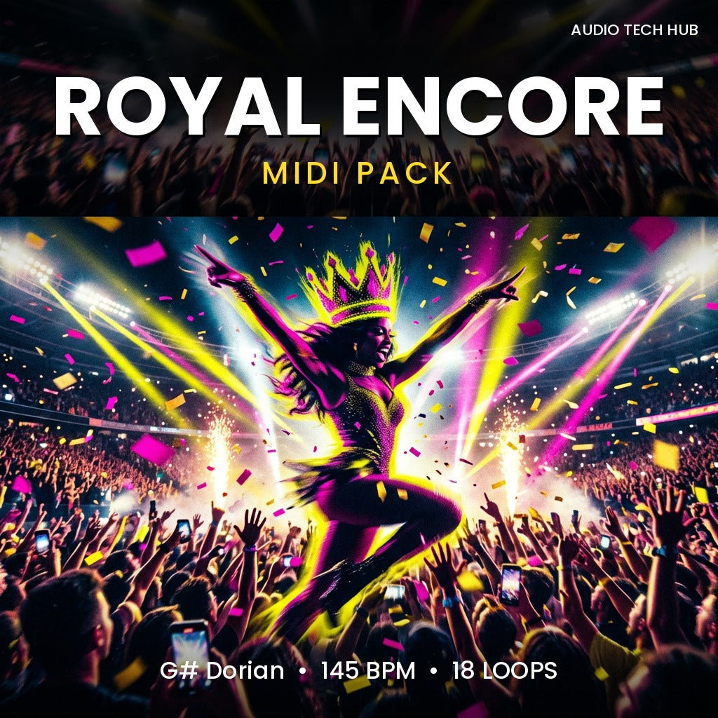 Royal Encore: Jersey MIDI Pack (G# Dorian, 145 BPM)