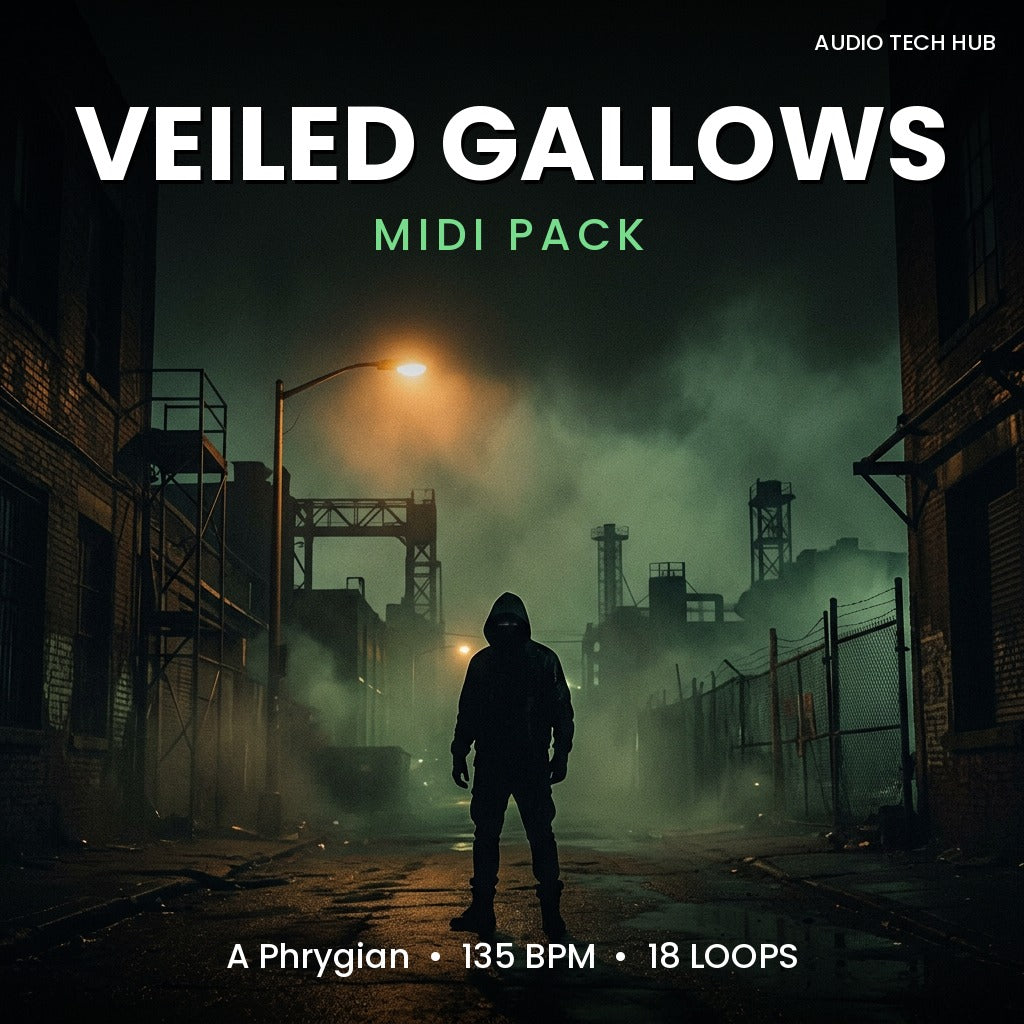 Veiled Gallows: Drill MIDI Pack (A Phrygian, 135 BPM)
