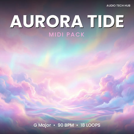 Aurora Tide: Pluggnb MIDI Pack (G Major, 90 BPM)
