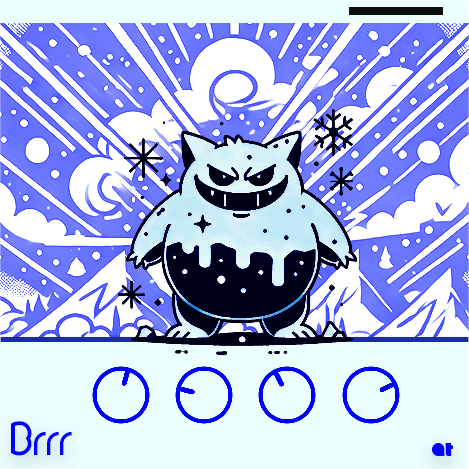 BRRR: Tempo-Synced Delay with Random Vibrato Particles