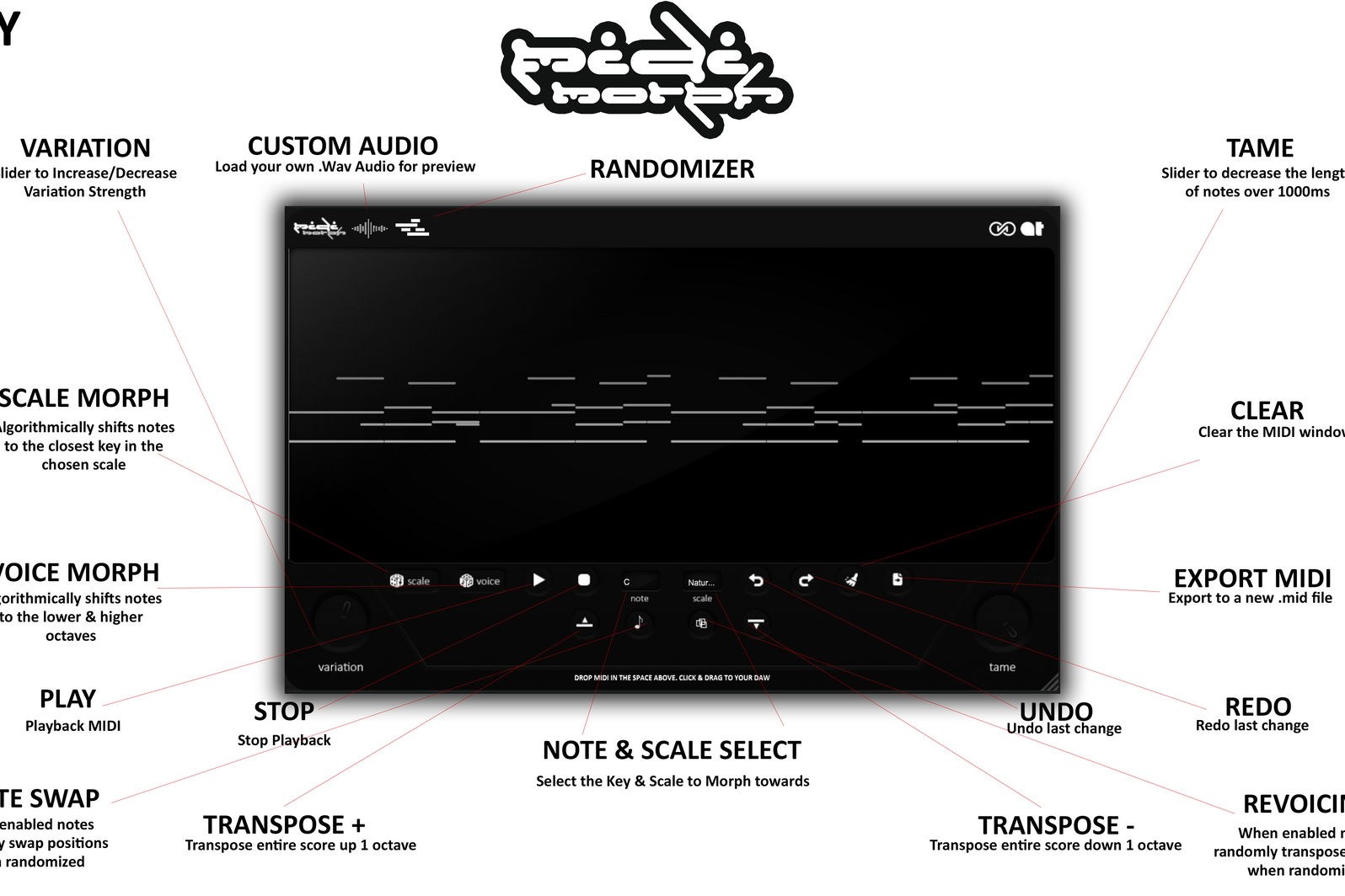 MidiMorph: Smart Melody Assistant (VSTi)