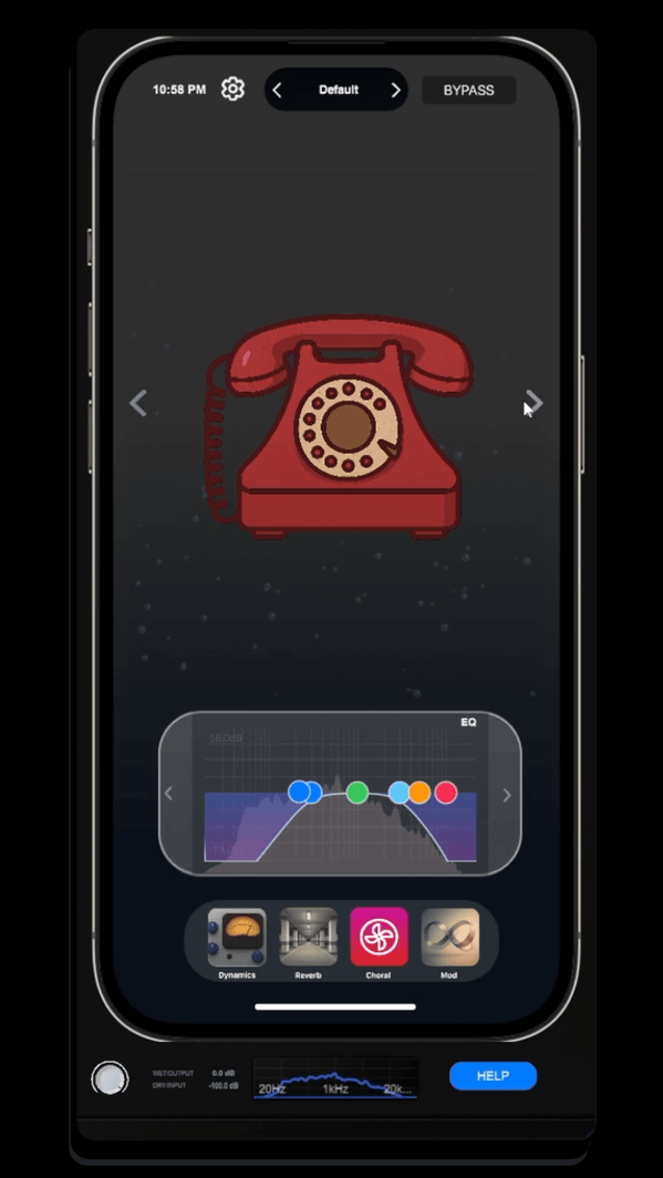 Telephone by Killshot plugin