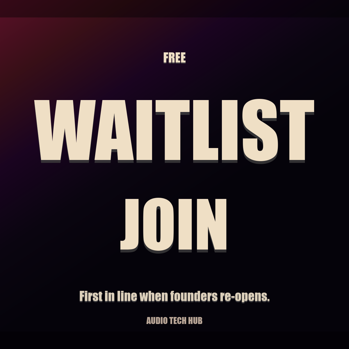 VST Course — Free Waitlist